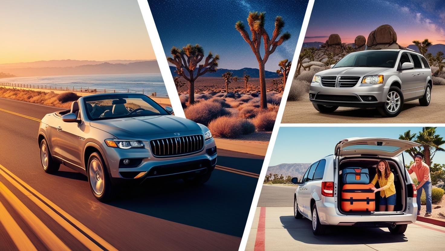 Best Car Rentals for LA Road Trips: Pacific Coast Highway, Joshua Tree & More